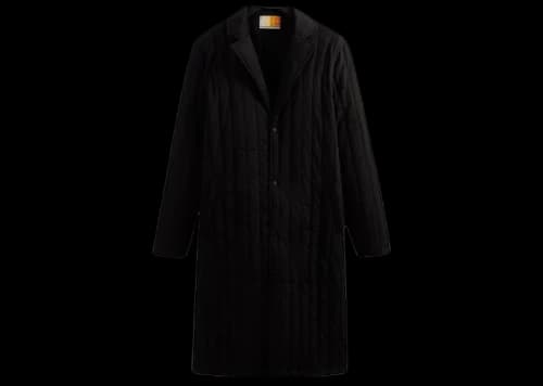 Kith Bryant Quilted Overcoat Black