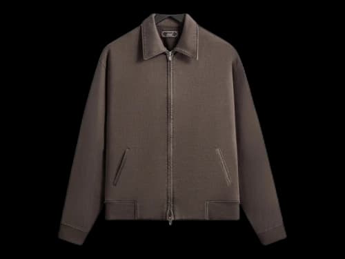 Kith Chester Fleece Blouson Jacket Mineral