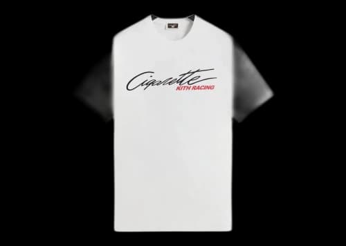 Kith Cigarette Racing Vintage Tee White
