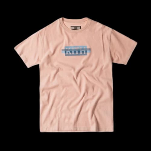 Kith Classic Strike Logo Tee Pink