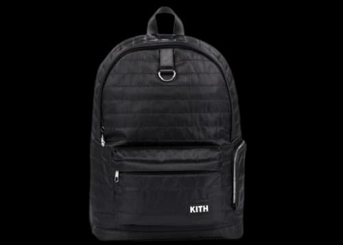 Kith Classics Quilted Backpack Black