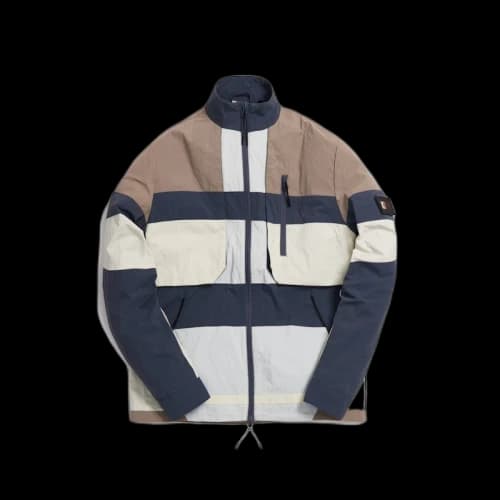 Kith Color Blocked Tech Shirt Shark/Multi
