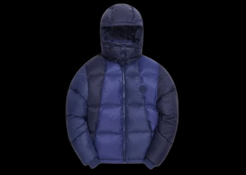 Kith Colorblocked Midi Puffer Navy/Multi