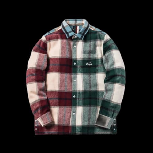 Kith Combo Plaid Flannel Ginza Shirt Multi