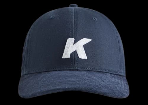 Kith Crochet K Two Tone Suede Aaron Cap Nocturnal