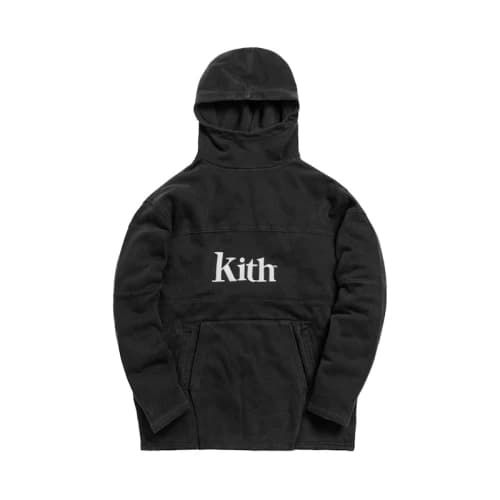 Kith Double Pocket 2 Hoodie Black