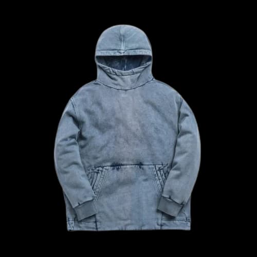 Kith Double Pocket Hoodie Medium Indigo