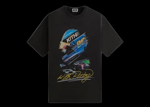 Kith F1 Vintage Tee Black