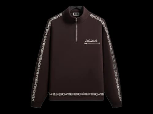 Kith Floral Queensbridge Quarter Zip Incognito