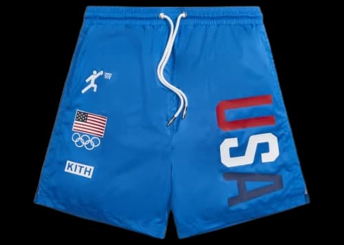 Kith for Team USA Ring Swim Shorts Voyage