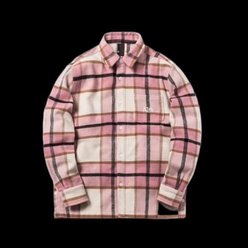 Kith Ginza Heavy Weight Flannel Pink Plaid