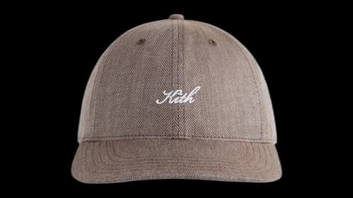 Kith Herringbone Snap Aaron Classic Cap Kindling