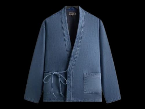 Kith Indigo Fleece Karter Gi Jacket Vast