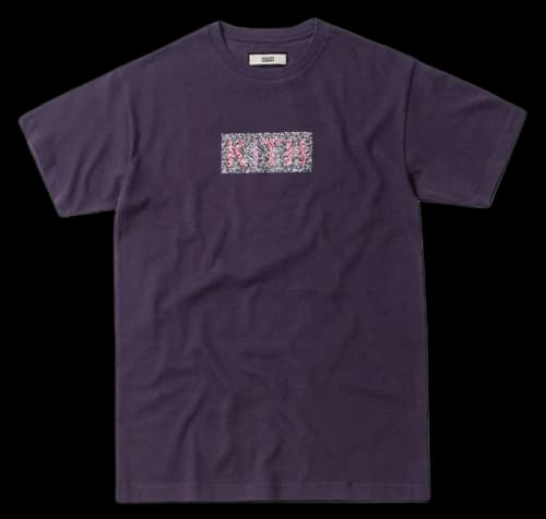 Kith Ishiahara Test Classic Logo Tee Purple