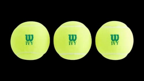 Kith Ivy Padel Ball Set (3 Pack) Yellow