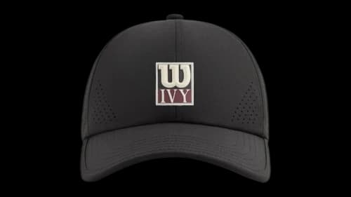 Kith Ivy Wilson Laser Cut Perforated Cap Black