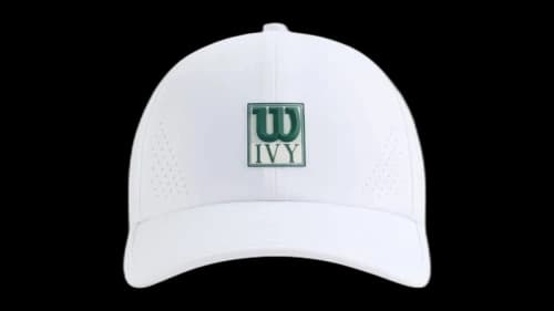 Kith Ivy Wilson Laser Cut Perforated Cap White