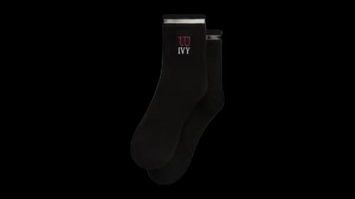 Kith Ivy Wilson Quarter Top Socks Black
