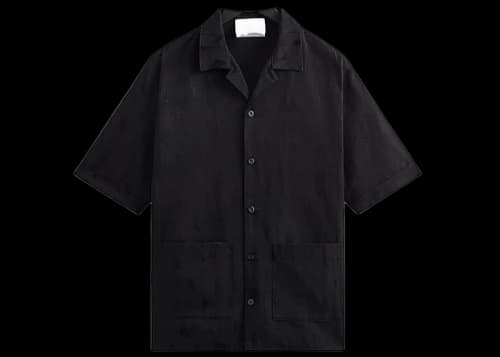 Kith Jacquard Faille Reade Shirt Black