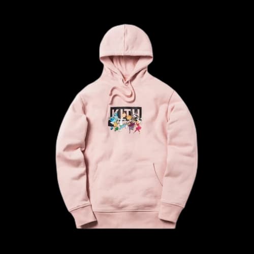 Kith Jetsons Family Hoodie Pink