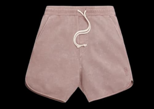 Kith Jordan Crystal Wash Baby Terry Shorts Antler