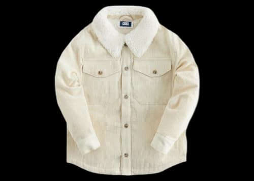 Kith Kids Classics Corduroy Shacket Sandrift