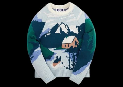 Kith Kids Novelty Jacquard Sweater Evergreen