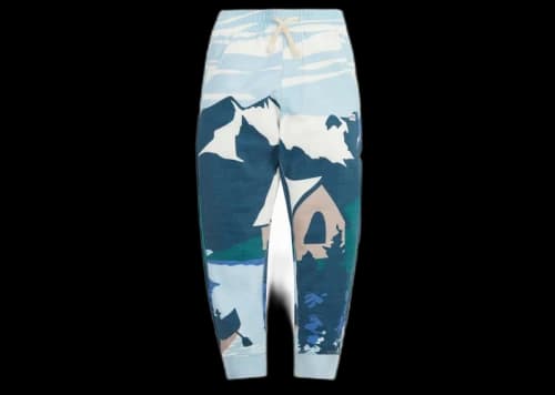 Kith Kids Scenic AOP Williams Pant Evergreen