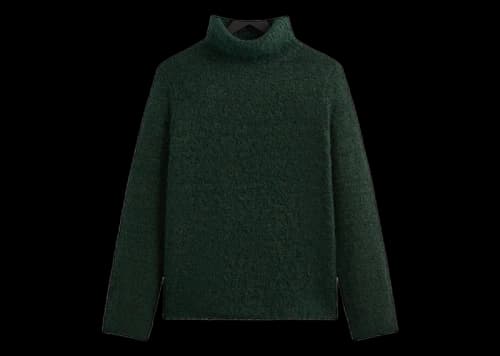 Kith & Kin Speckled Boucle Walker Turtleneck Stadium
