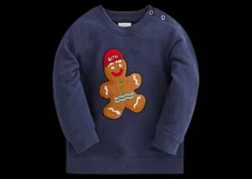 Kith Kithmas Baby Gingerbread Crewneck Nocturnal