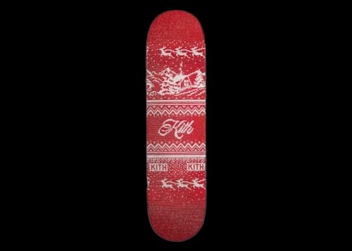Kith Kithmas Swarovski Crystals Skateboard Deck Fury