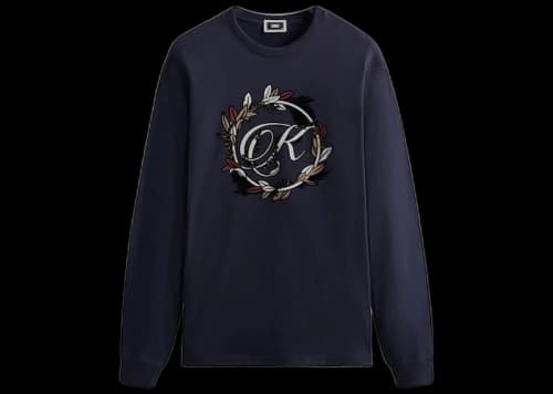 Kith Kithmas Wreath Long Sleeve Tee Nocturnal