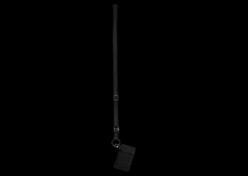 Kith Leather Lanyard Black