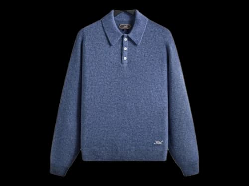 Kith Marled Harmon Rugby Pullover Farrow