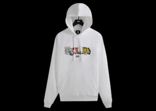 Kith Marvel Spider-Man Comic Covers Hoodie White