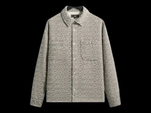 Kith Mixed Weave Apollo Shirt Overcast