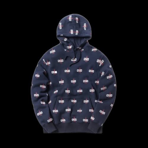 Kith Moncler Hoodie Navy