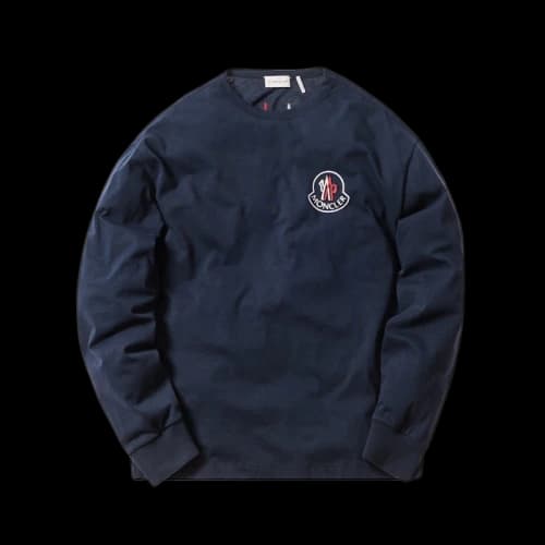 Kith Moncler LS Tee Navy