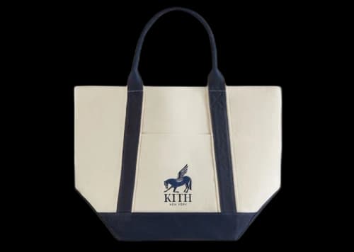 Kith Monogram Canvas Tote Nocturnal