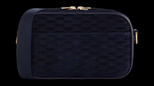 Kith Monogram Suede Crosswalk K20 Bag Ink