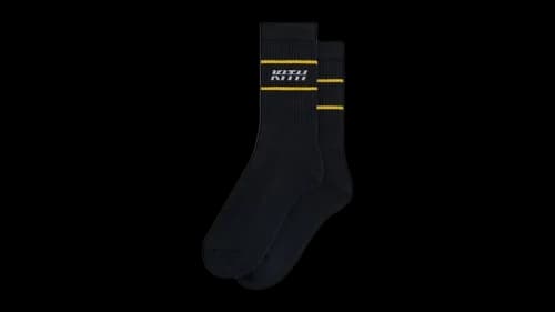 Kith Moto Crew Socks Nocturnal