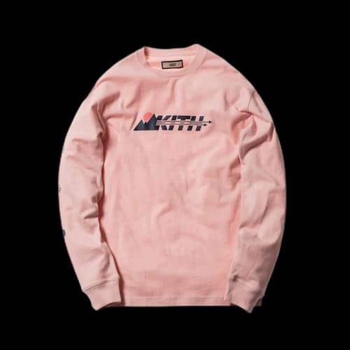 Kith Mountain L/S Tee Pink