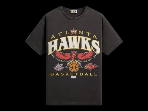 Kith NBA All-Star Atlanta Hawks Vintage Tee Black