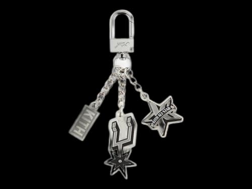 Kith NBA All-Star San Antonio Spurs Keychain Silver