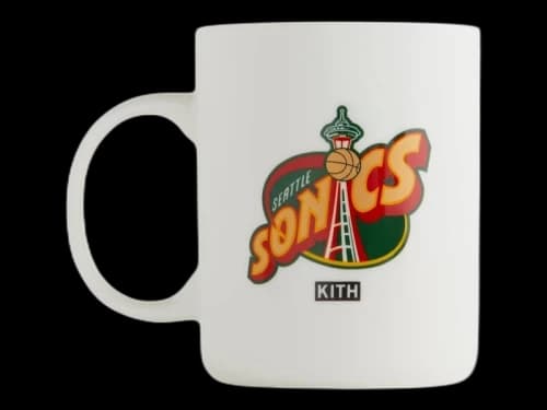 Kith NBA All-Star Seattle SuperSonics Mug White