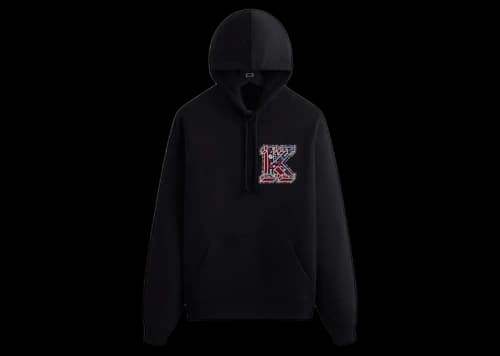 Kith Needlepoint Hoodie Black