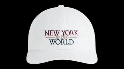 Kith NY To The World Nylon Leggero Cap Sandrift