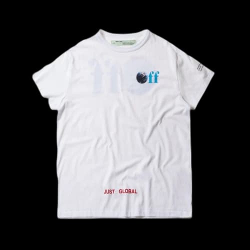 Kith Off-White Just Global Tee White