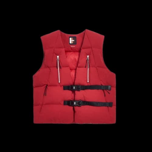 Kith Padded Utility Vest (FW20) Scarlet Sage