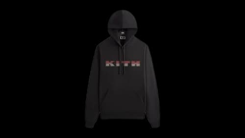 Kith Parallel Lines Williams III Hoodie Black